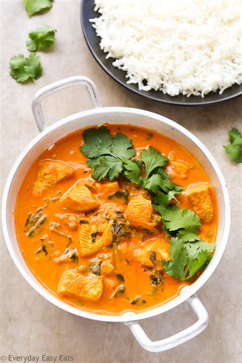 Indian Coconut Chicken Curry (Quick and Easy Recipe!) - Everyday Easy Eats