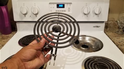 How to replace heating elements on stove - YouTube