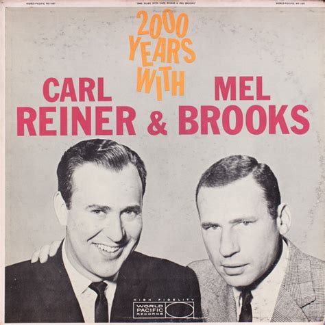 Carl Reiner & Mel Brooks – 2000 Years With (1960, Vinyl) - Discogs