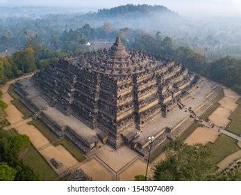 World Biggest Buddhist Temple Borobudur Aerial Stock Photo 1543074089 | Shutterstock