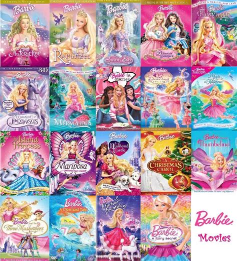 Nuevas Peliculas En Dvd De Barbie La Coleccion Completa - $ 70.00 en ...