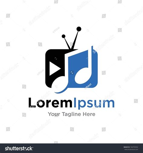 Music Video Logo Stock Vector (Royalty Free) 746755552 | Shutterstock