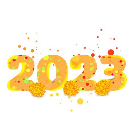 2023 Font Art Bubble, Fonts 2023, 2023, Bubble Fonts PNG Transparent Clipart Image and PSD File ...