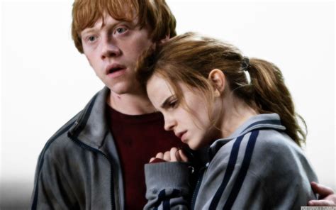 ron weasley and hermione granger deathly hallows part 2 | Hermione Granger Ron And Hermione ...