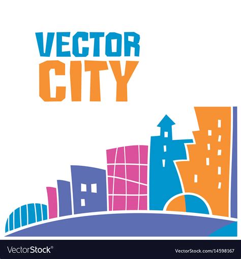 City banner Royalty Free Vector Image - VectorStock