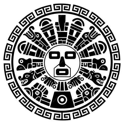 Inca sun god Inti | Premium AI-generated vector