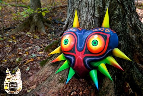 Otaku Crafts: Life Size Majora's Mask Papercraft