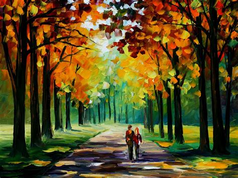 Autumn Oil Paintings - Nature Wallpapers