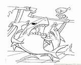 Bruce From Finding Nemo Coloring Pages At GetDrawings  Free Download sketch template