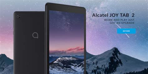 Alcatel Joy TAB 2 Launched With 8-inch HD display, Android 10: Specs ...