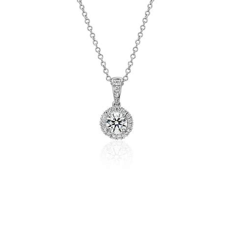 Halo Diamond Pendant Setting In Platinum | ubicaciondepersonas.cdmx.gob.mx