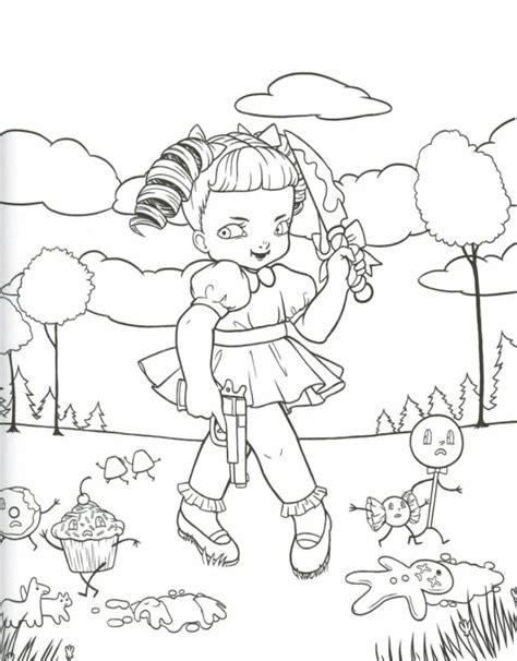 Cry Baby Coloring Book, Baby Coloring Pages, Coloring Book Art, Melanie Martinez Coloring Book ...