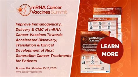 mRNA Cancer Vaccine Summit 2023 | pharmaphorum