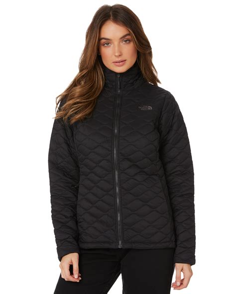 The North Face Womens Thermoball Jacket - Matte Black | SurfStitch