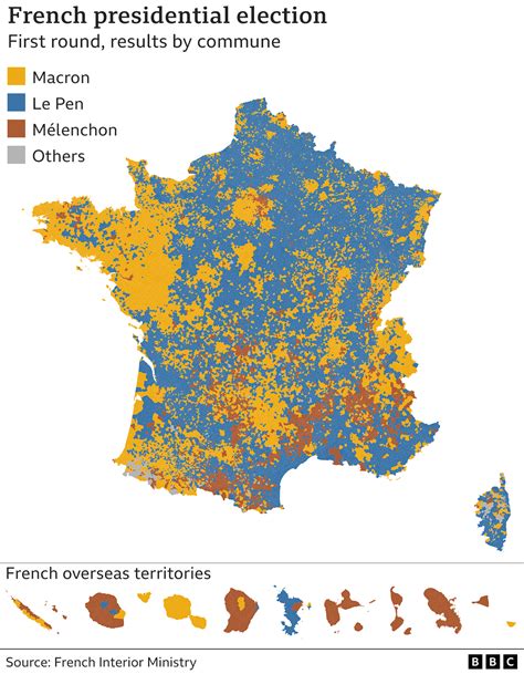 French Election 2022 Map