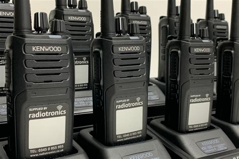 Kenwood NX-1300 Analog & Digital Capable UHF Two Way Radio - Radiotronics USA