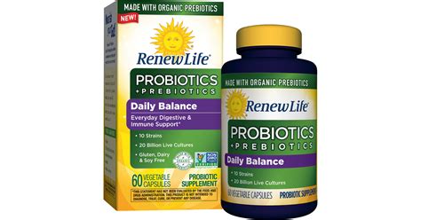 Prebiotics and Probiotics Team Up in Renew Life's First Organic Supplement