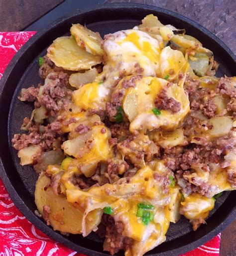 Country Hamburger Skillet Dinner | Norine's Nest | Meat dinners ...