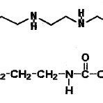 The unit chemical structure of linear triethylene tetramine (TETA) and ...