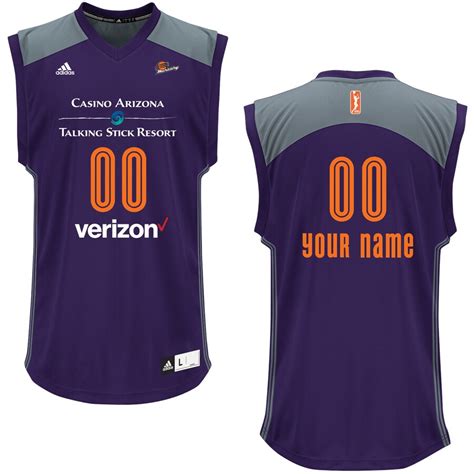 adidas Phoenix Mercury Purple Customized Replica Road Jersey