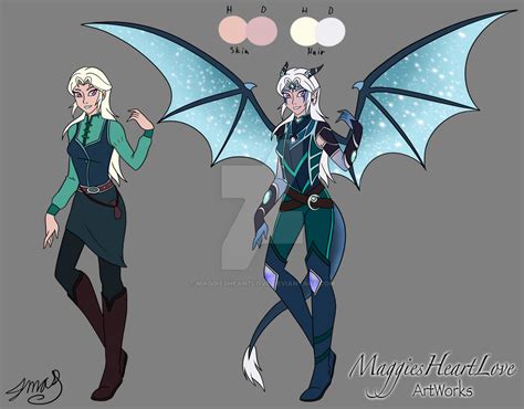 Rayla: The Dragon Princess concept art by MaggiesHeartLove on DeviantArt