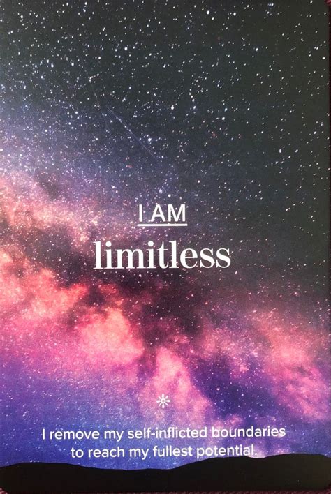 I Am Limitless | Limitless, Affirmations, Self