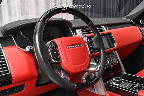 Range Rover Autobiography Interior Red - Home Alqu