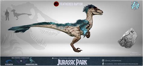 Jurassic Park Raptor Concept Art