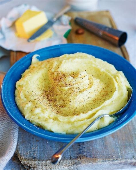 Creamy mashed potato with nutmeg recipe | delicious. magazine