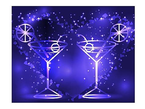 Cocktail Glasses Vector Hd Images, Cocktail Glass Icon Vector Cocktail Glass Sign Alcohol ...