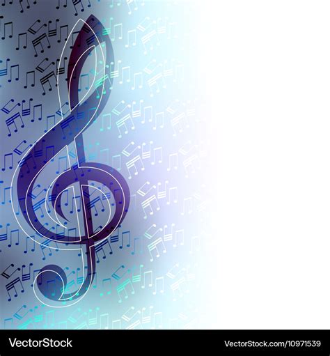 Classical music background Royalty Free Vector Image