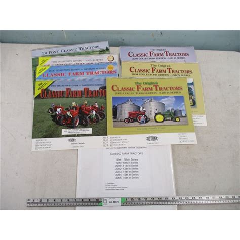 (7) Classic Tractor Calendars