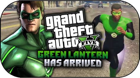 GTA 5 Mods - GREEN LANTERN SUPERHERO MOD - Powers & Skin Mod! (GTA 5 PC ...