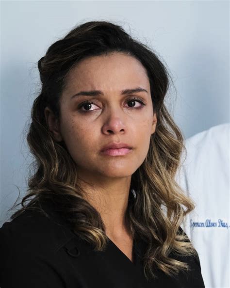 Tearful Billie - tall - The Resident Season 5 Episode 3 - TV Fanatic