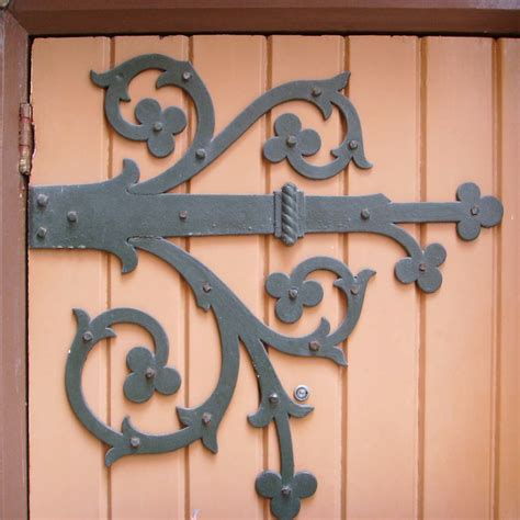 wrought iron hinge | wrought iron hinges from another door a… | Flickr