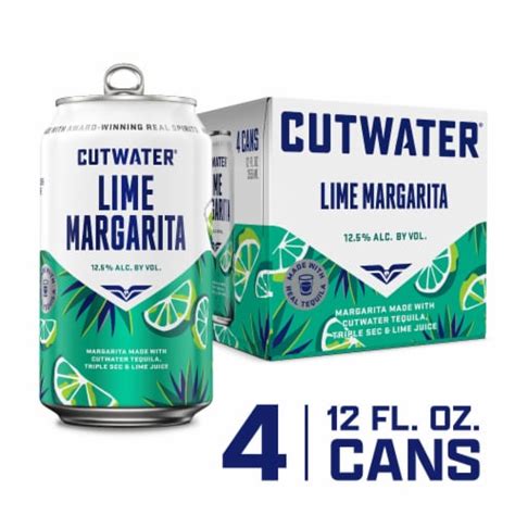 Cutwater Tequila Lime Margarita, 4 can / 12 fl. oz - Kroger