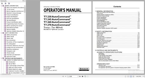 New Holland T7.230 T7.245 T7.260 T7.270 AutoCommand Tier 4B(fianl ...