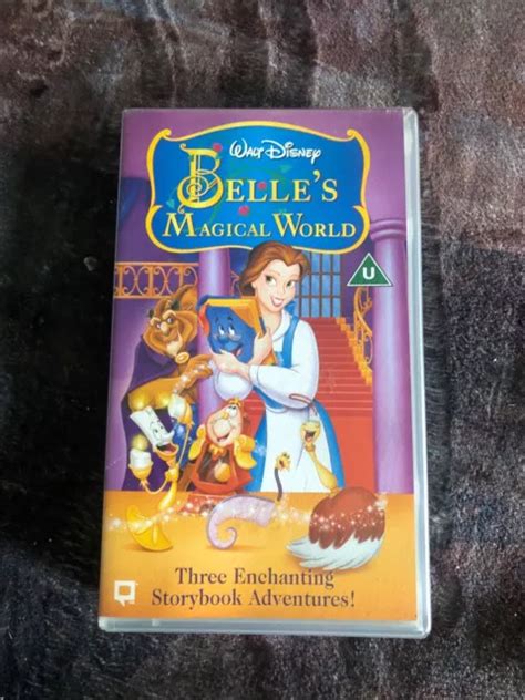 DISNEY VHS tapes Belles Magical World Video More items listed £10.00 - PicClick UK