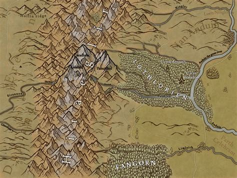 Moria Region | Inkarnate - Create Fantasy Maps Online