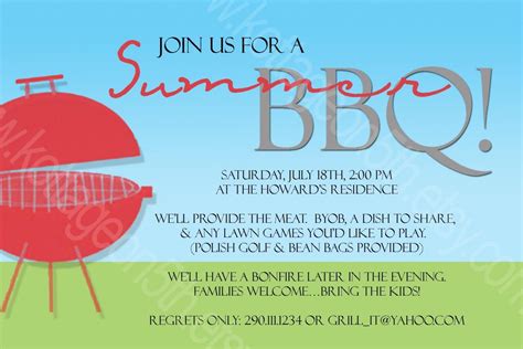 BBQ Party Invitation Wording Ideas | Fire Pit Design Ideas | Bbq party invitations, Engagement ...