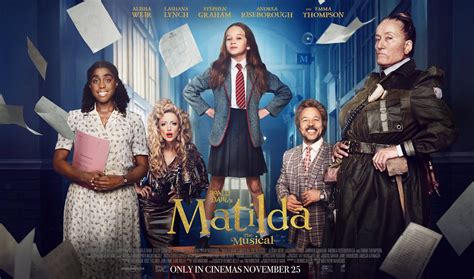 Roald Dahl's Matilda the Musical gets a new trailer and character posters