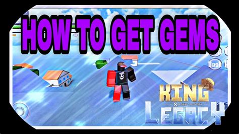 How to get gem in king legacy roblox | Paiement