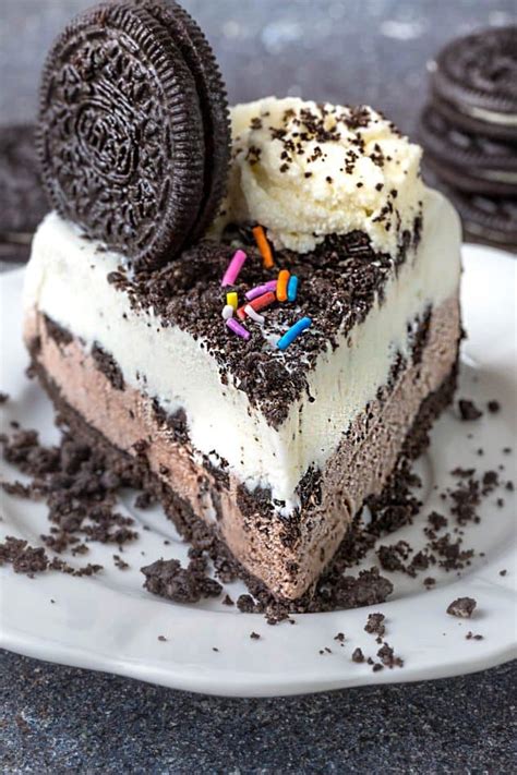 Cookies & Cream Oreo Ice Cream Cake + VIDEO