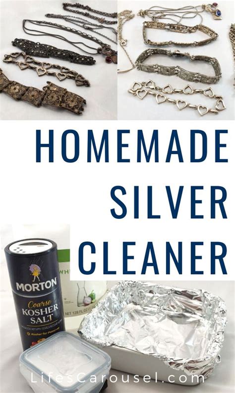 DIY Jewelry Cleaner - Sparkling Silver Without Scrubbing! - [Full ...