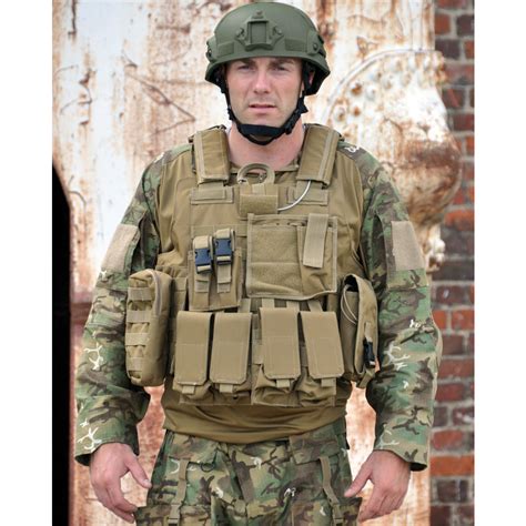 COMBAT MILITARY M.RELEASE COMPLETE ASSAULT MOLLE VEST SYSTEM CARRIER COYOTE TAN | eBay