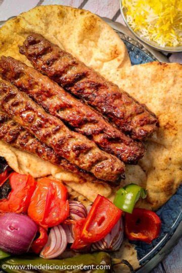 Kabob Koobideh (Ground Meat Kabob) - The Delicious Crescent