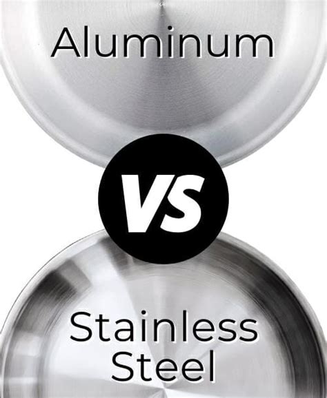 Stainless Steel Hard-Anodized Aluminum (4 Key Differences), 48% OFF