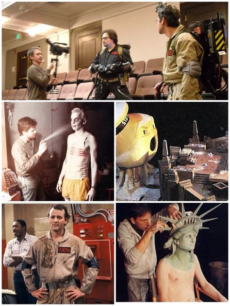 Ghostbusters - behind the scenes 1984: | Ghostbusters, The real ...