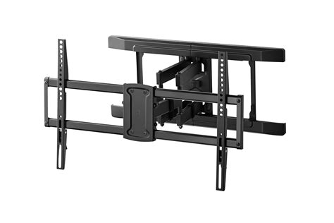 onn. Full Motion TV Wall Mount for TVs 47-84", Dual Swivel Articulating ...