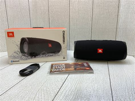 JBL Charge 4 - Waterproof Portable Bluetooth Speaker - Black